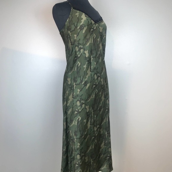 NWOT Wild Fable Camouflage Midi Slip Dress XS - Picture 6 of 9